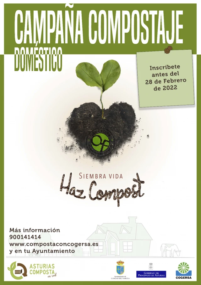 Cangas del Narcea abre el plazo para inscribirse en la campaña de compostaje doméstico