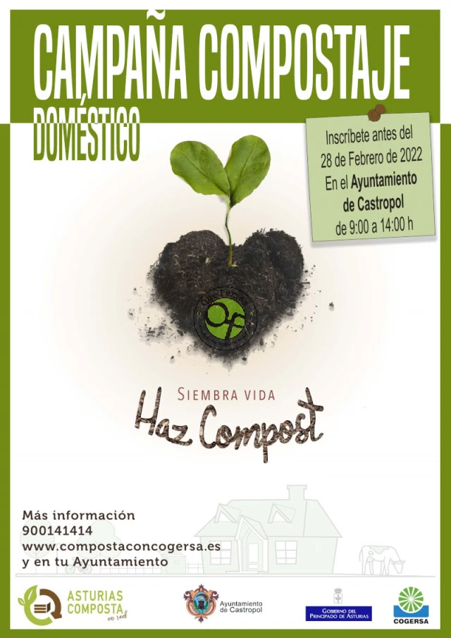 Campaña de compostaje doméstico en Castropol