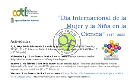 CDTL de Somiedo celebra el Día Internacional de la Mujer y la Niña en la Ciencia