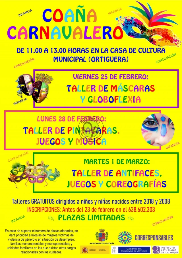 Carnaval en Coaña 2022: Coaña Carnavalero