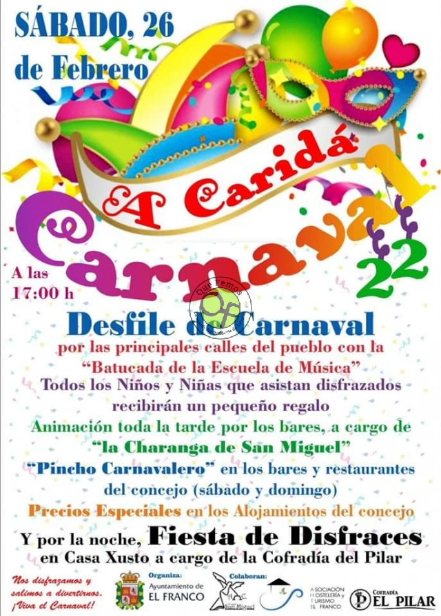 Carnaval 2022 en A Caridá
