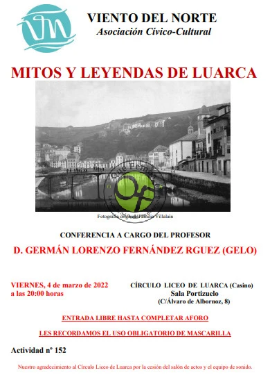 Los mitos y leyendas de Luarca: conferencia