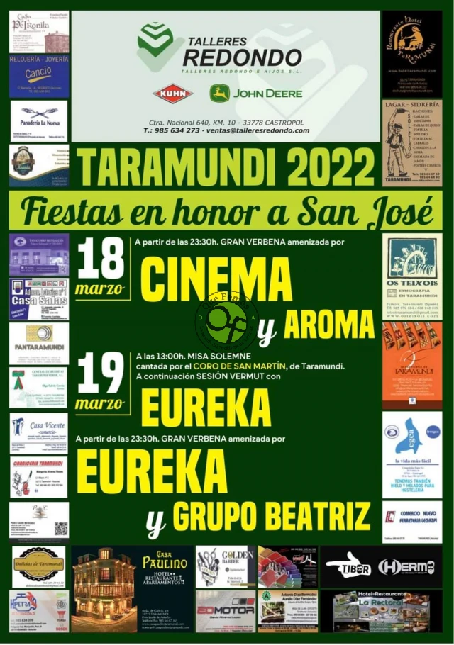 Las Fiestas de San José 2022 en Taramundi