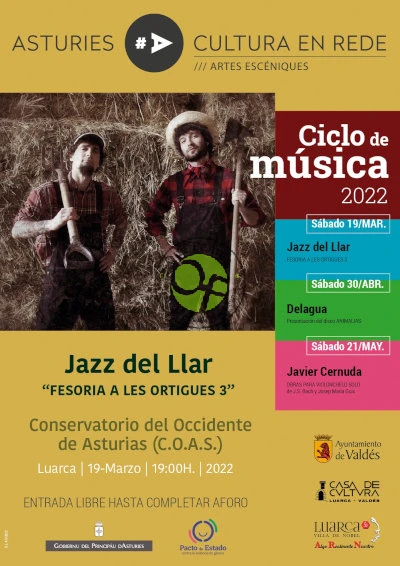 Jazz del Llar en concierto en Luarca