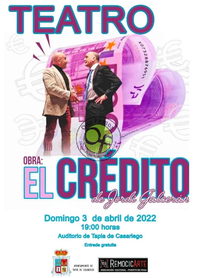 Teatro en Tapia con Remocicarte: El crédito