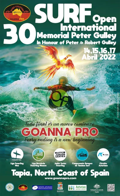 30 Surf Open International Memorial Peter Gulley de surf en Tapia de Casariego