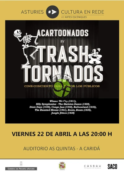 Trash Tornados en concierto en As Quintas