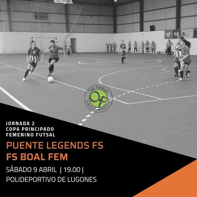 Fútbol Sala Boal Femenino juega este sábado en Lugones