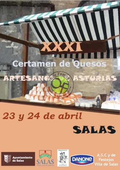 XXXI Certamen de Quesos Artesanos de Asturias en Salas