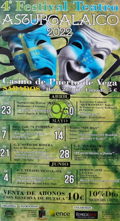 IV Festival de Teatro Asturgalaico 2022 en Puerto de Vega
