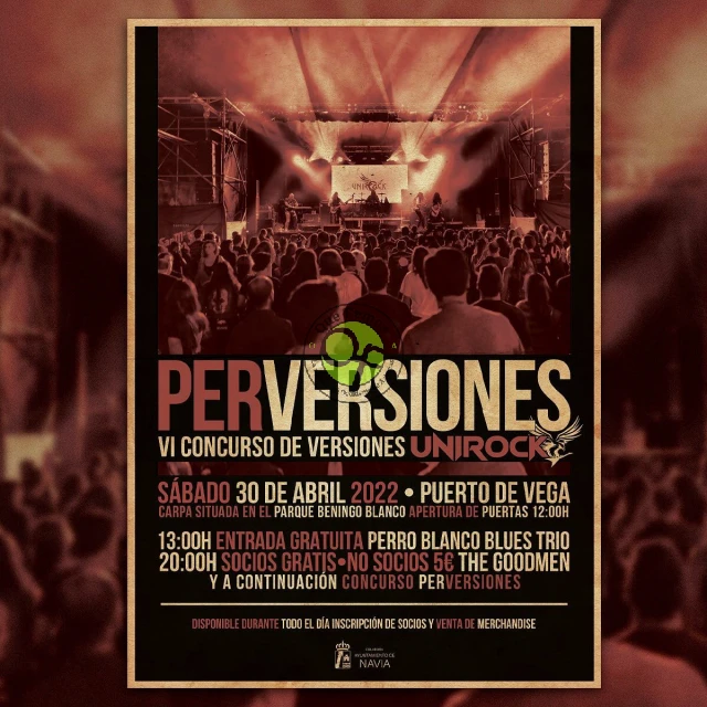 VI Concurso de Versiones Unirock en Puerto de Vega: Perversiones