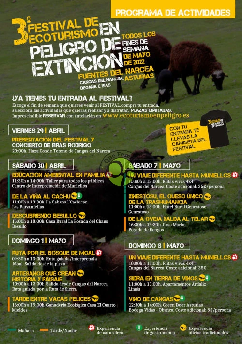 III Festival de Ecoturismo en Peligro de Extinción en la Comarca Fuentes del Narcea
