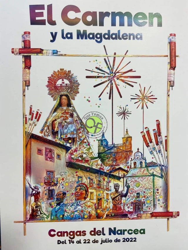 Fiestas del Carmen y la Magdalena 2022 en Cangas del Narcea