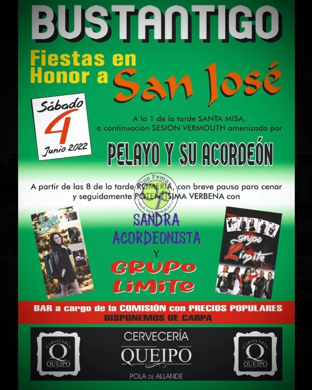 Fiestas de San José 2022 en Bustantigo