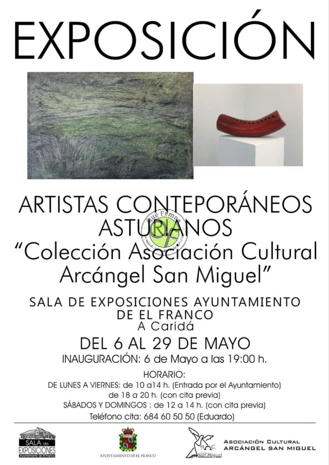 Exposición Artistas Contemporáneos Asturianos en El Franco