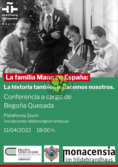 Conferencia sobre la familia Mann en España