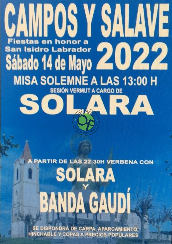 Fiestas de San Isidro Labrador 2022 en Campos y Salave