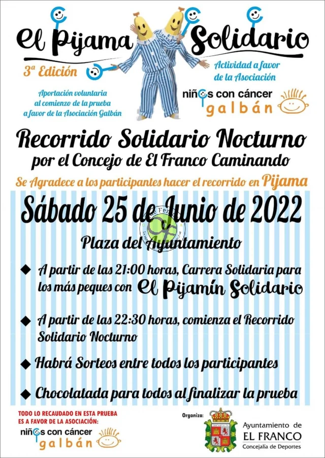 III El Pijama Solidario en El Franco 2022