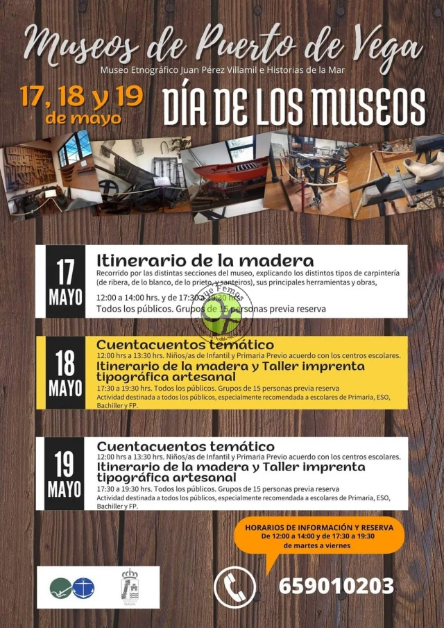 Museos de Puerto de Vega: actividades por el Día de los Museos 2022
