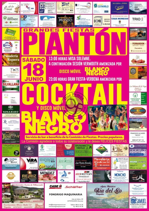 Fiestas de Piantón 2022