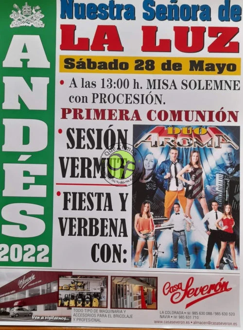 Fiestas de Nuestra Señora de la Luz 2022 en Andés