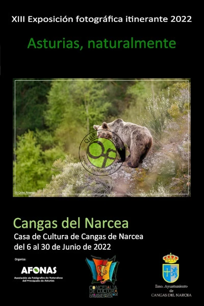 Exposición fotográfica en Cangas: Asturias, naturalmente