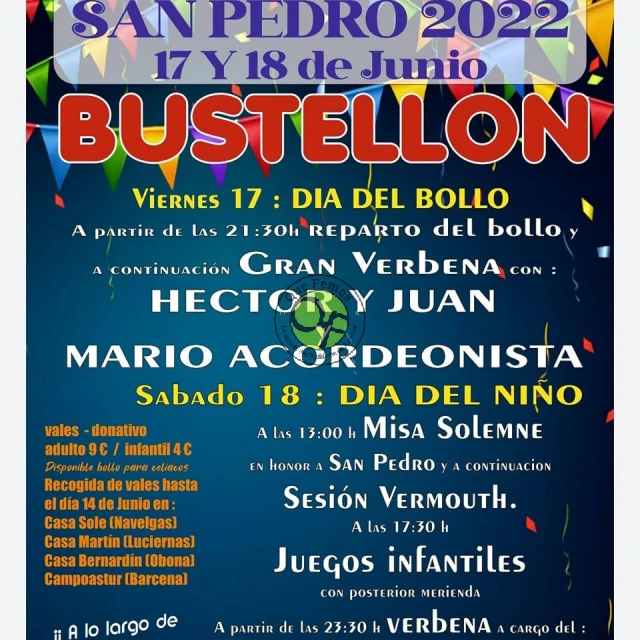 Fiestas de San Pedro 2022 en Bustellón