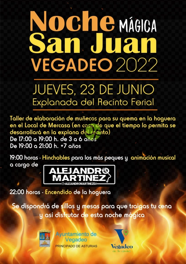 La noche de San Juan 2022 se vivirá intensamente en Vegadeo