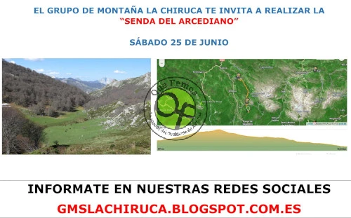 Grupo de Montaña La Chiruca: Senda del Arcediano