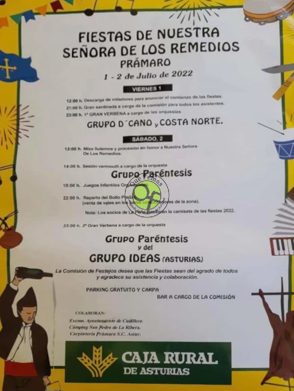 Fiestas de Nuestra Señora de los Remedios 2022 en Prámaro