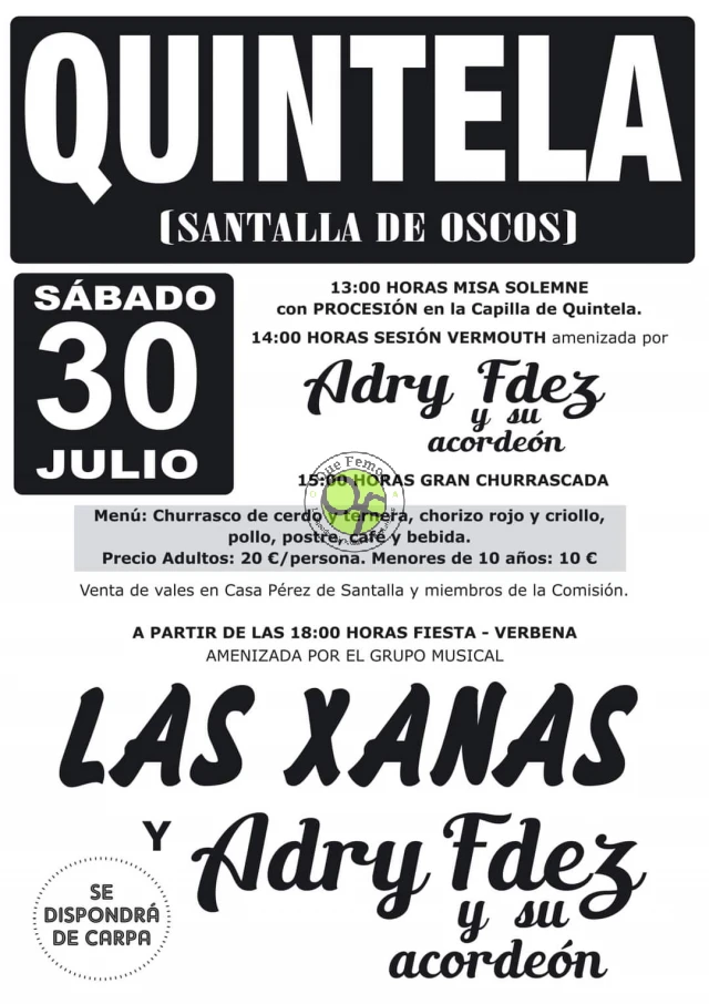 Fiestas en Quintela 2022