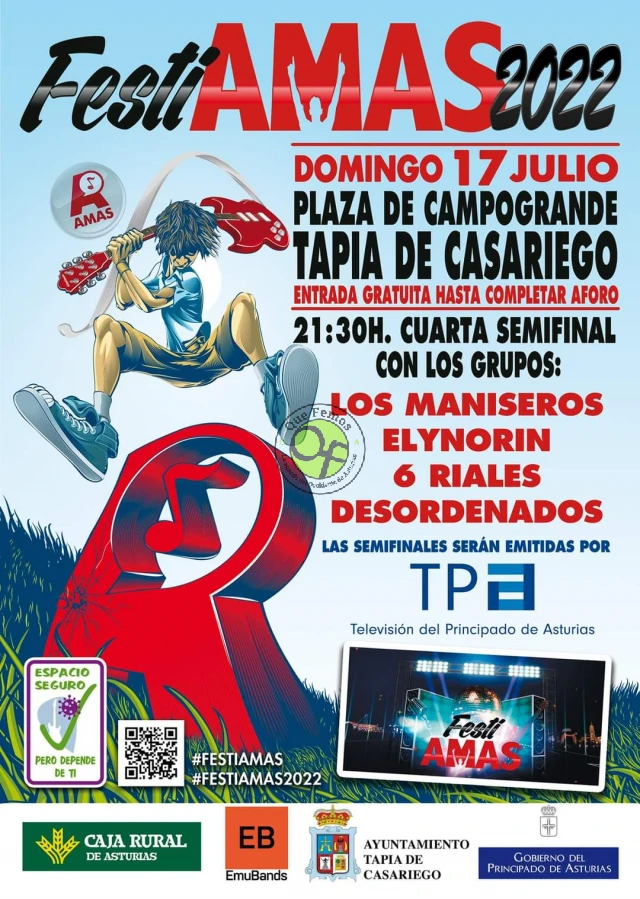 El FestiAMAS 2022 recala en Tapia de Casariego