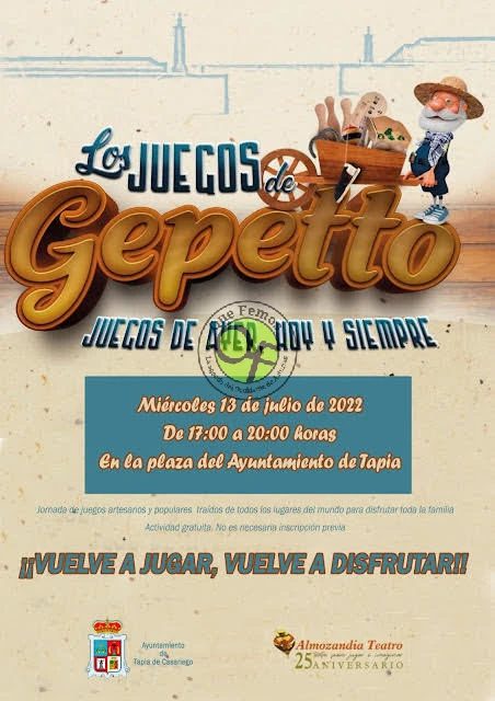 Los Juegos de Gepetto, juegos de ayer, hoy y siempre se dan cita en Tapia de Casariego