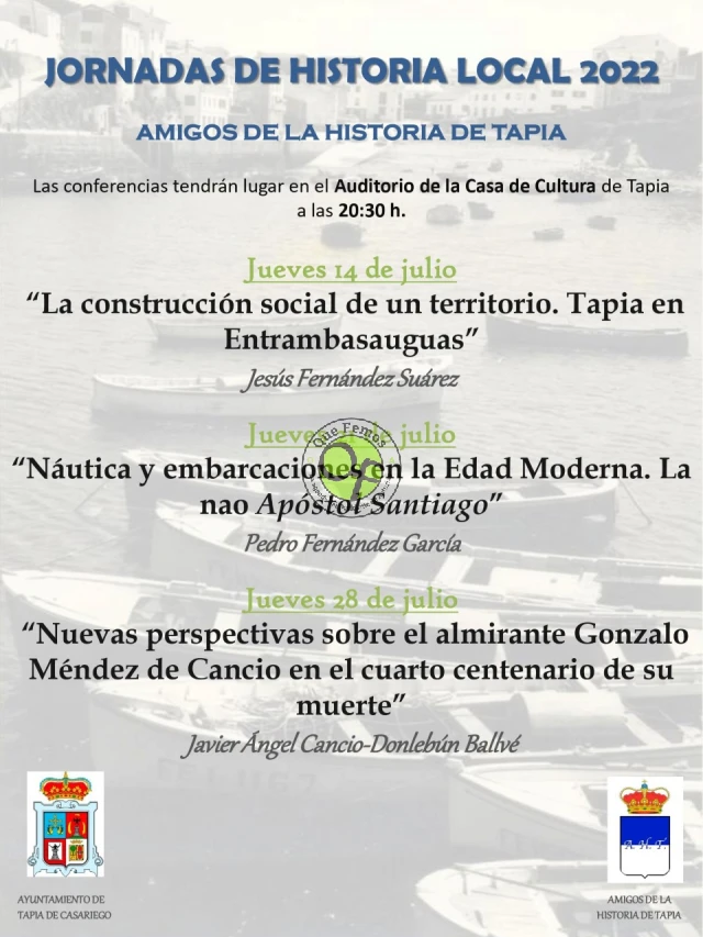Jornadas de Historia Local 2022 en Tapia de Casariego