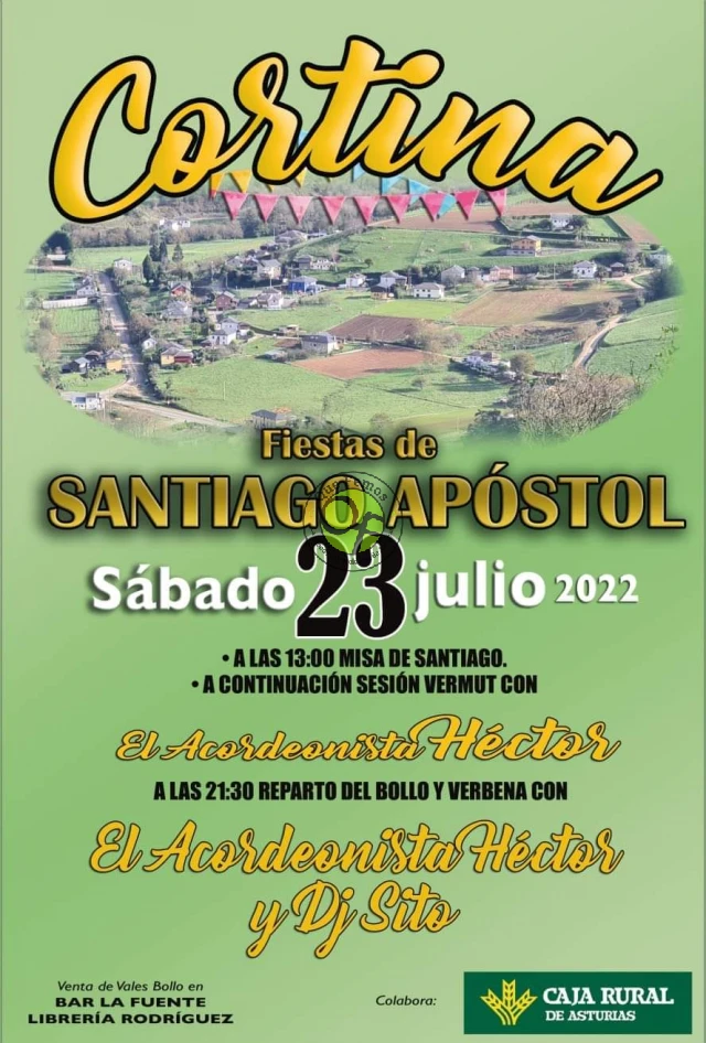 Fiestas de Santiago Apóstol 2022 en Cortina