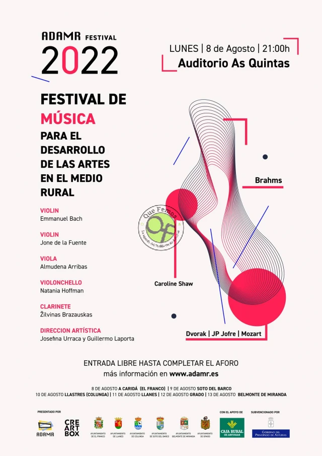 El Franco acoge el Festival de Música Clásica ADAMR