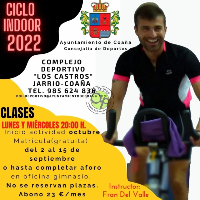 Ciclo Indoor 2022 en Coaña