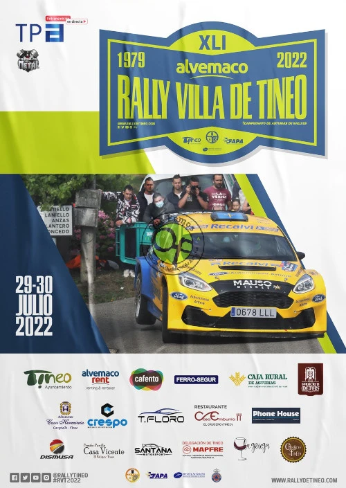 XLI Rally Villa de Tineo-Alvemaco 2022
