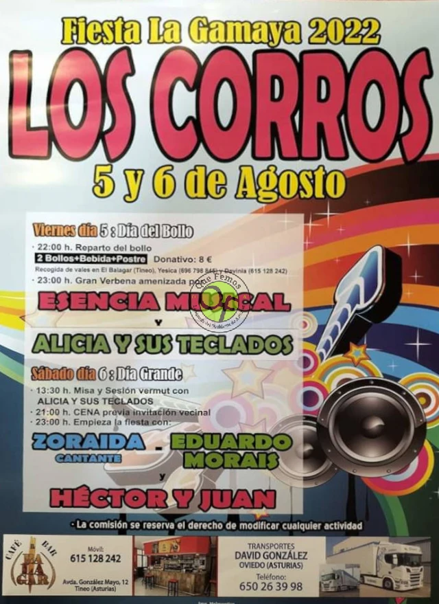 Fiesta de La Gamaya 2022 en Los Corros