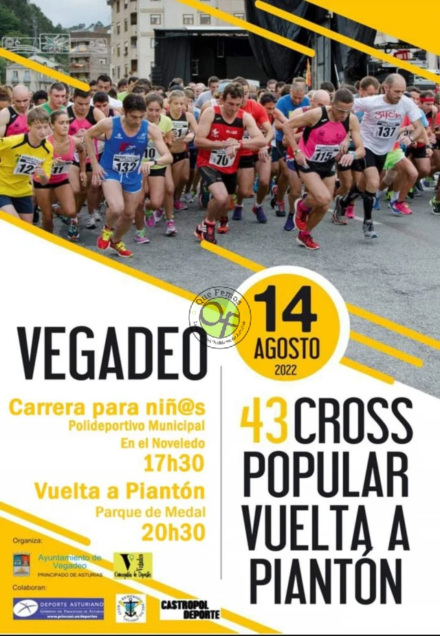 43º Cross Popular Vuelta a Piantón 2022