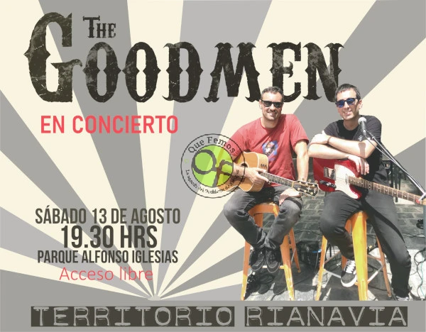 Concierto de The Goodmen en Navia