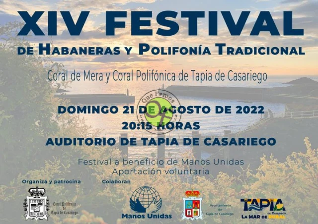 XIV Festival de Habaneras y Polifonía Tradicional en Tapia 2022