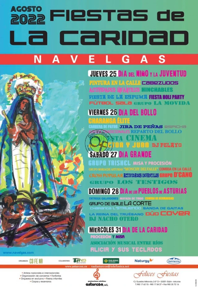 Fiestas de La Caridad 2022 en Navelgas
