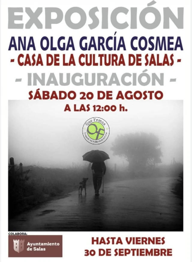 Salas acoge la exposición de Ana Olga García Cosmea