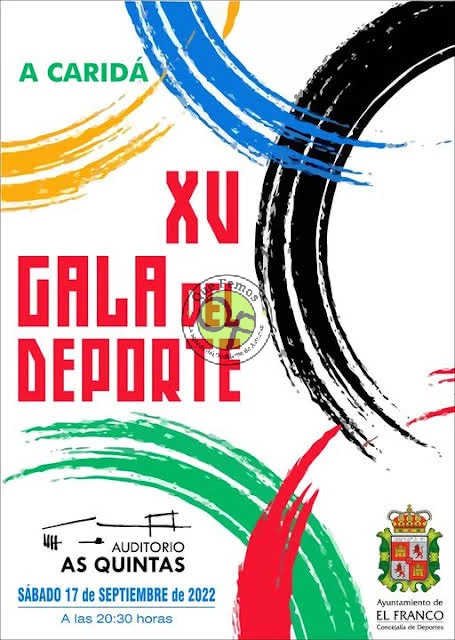 XV Gala del Deporte 2022 del Ayuntamiento El Franco