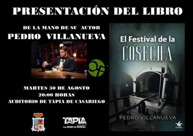 Pedro Villanueva visita Tapia para presentar su libro 