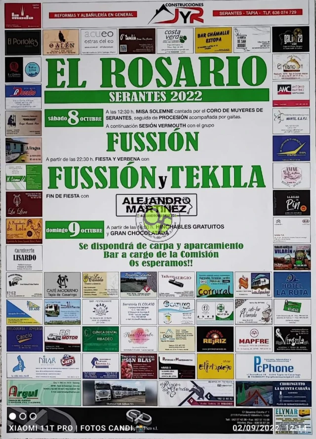 Fiestas de Rosario 2022 en Serantes