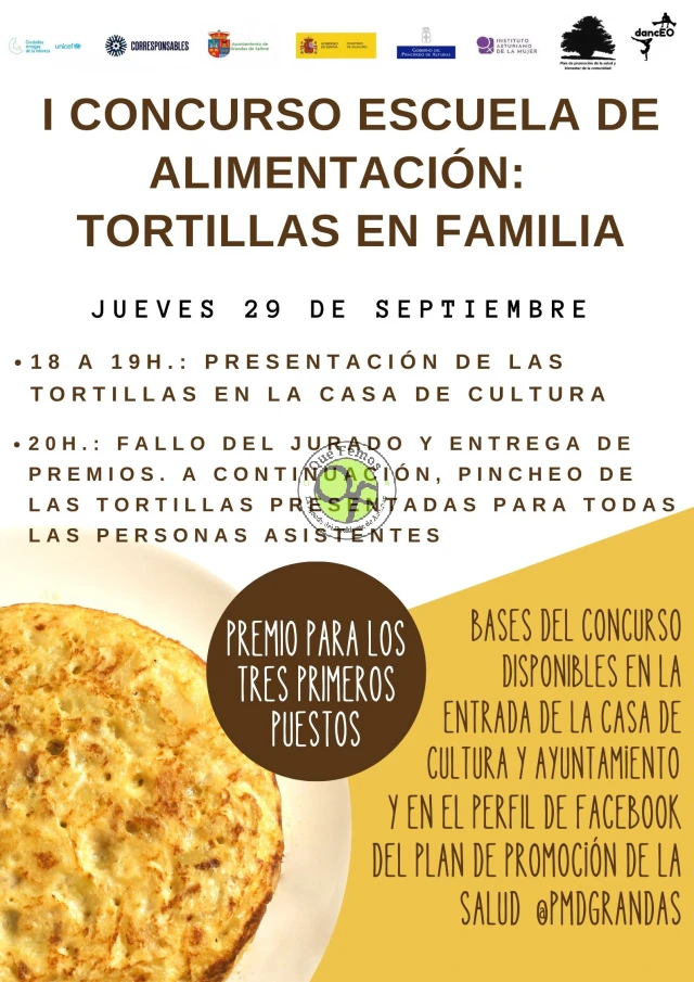 I Concurso Escuela de Alimentación: Tortillas en familia