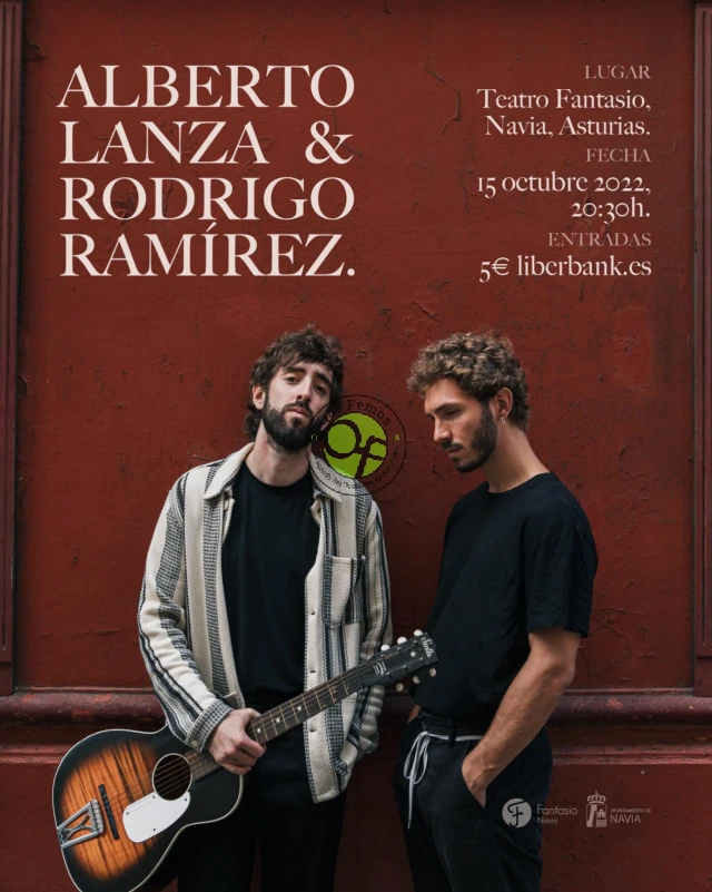 Concierto de Alberto Lanza y Rodrigo Ramírez en Navia