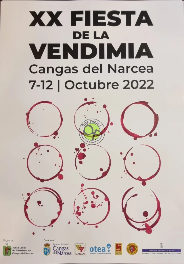 XX Fiesta de la Vendimia en Cangas del Narcea 2022